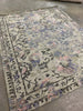 Light Green and Pastel Floral Area Rug, 8’x10’ (#18R)