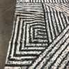6'x9' Montalto Geometric Tufted Gray Area Rug CG1619
