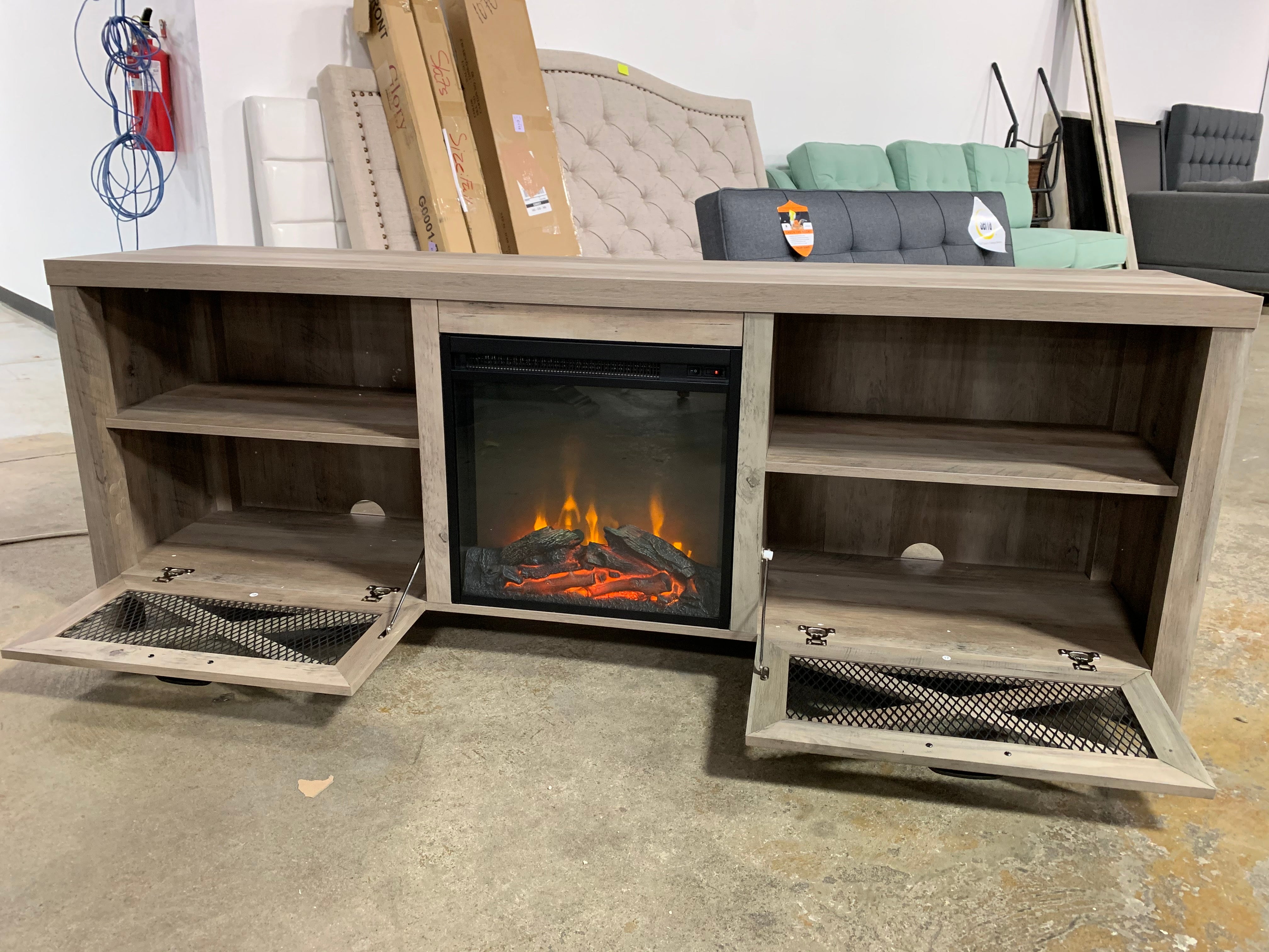 Abilene 70 inch Fireplace Console