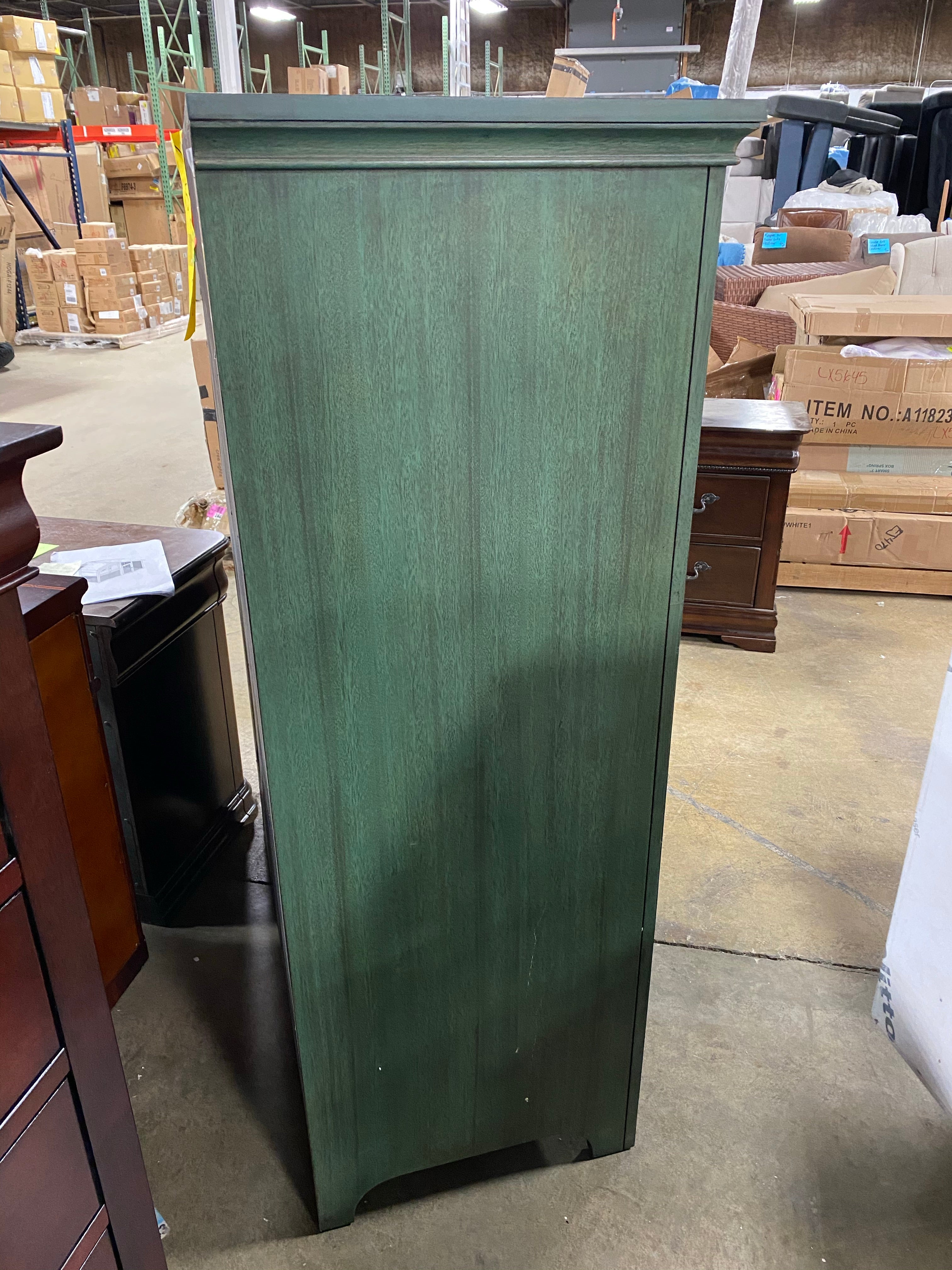 Oak Woodside 5 Drawer Dresser