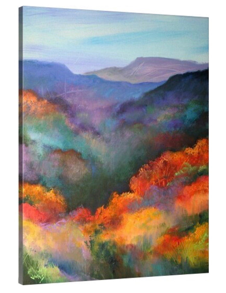 'The Hills Are Alive by Jonas Gerard Painting Print CG1028