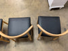 Set of 4 Rena Mid Century Dining Chair Natural