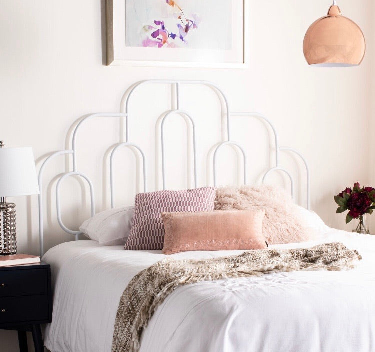 (Full) Paloma Open-Frame Headboard White CG1397