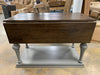 Drop Leaf Kitchen Island in Gray