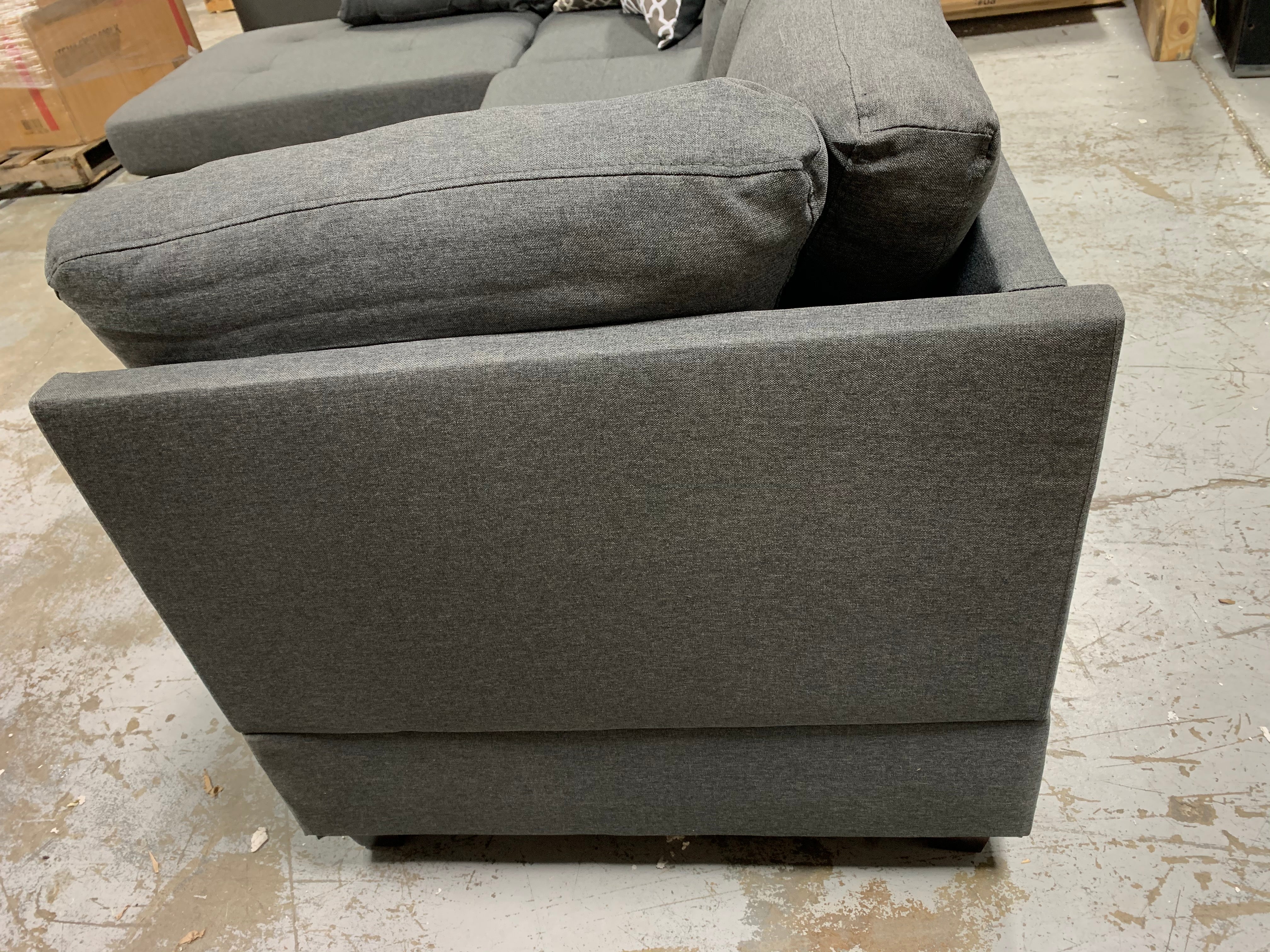 Sunnydale 105" Left Hand Facing Sectional with Ottoman