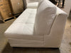 White Leather Chaise Lounge *As Is*