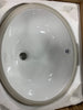 Oval Ceramic White Sink LX5415