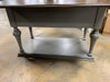 Drop Leaf Kitchen Island in Gray