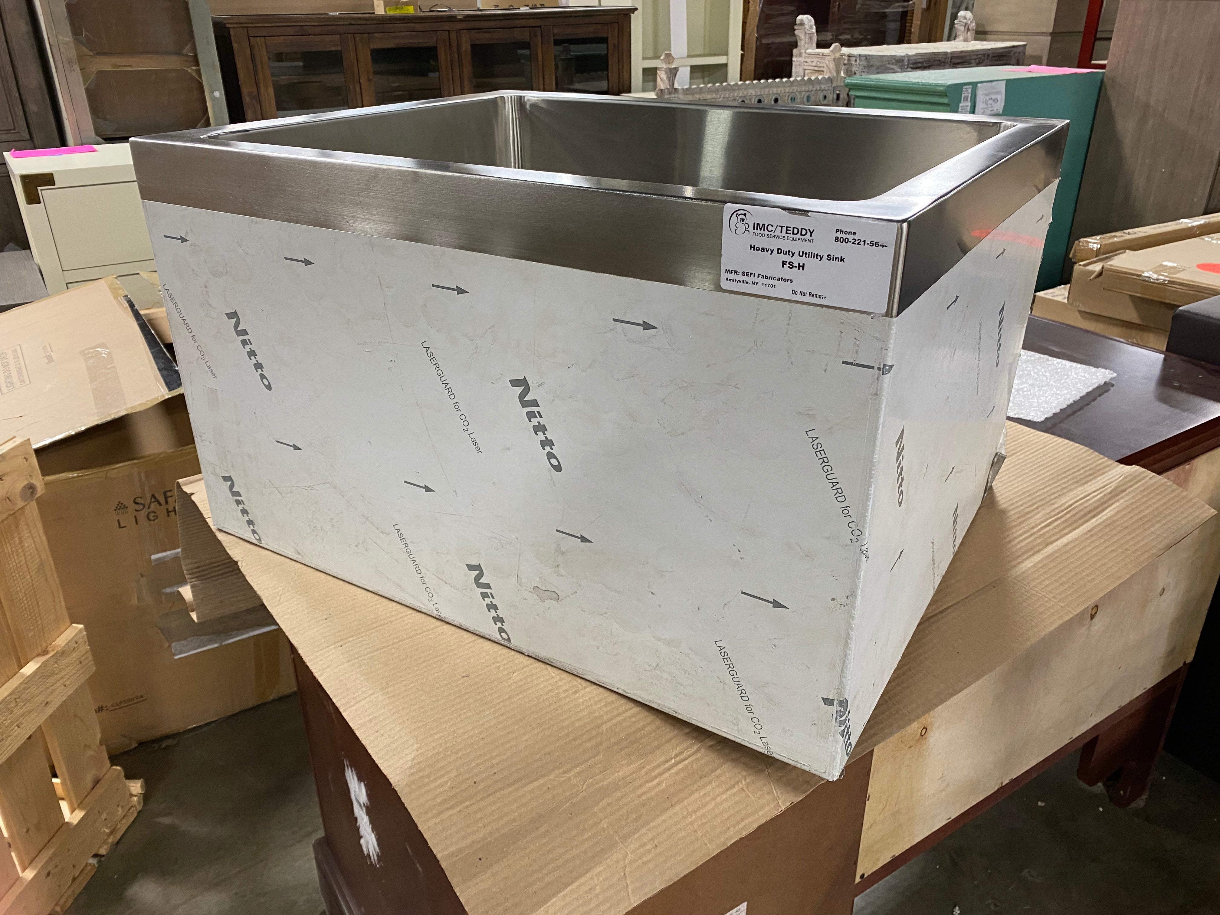 24" x 18" Floor Sink Service  Sink OP1