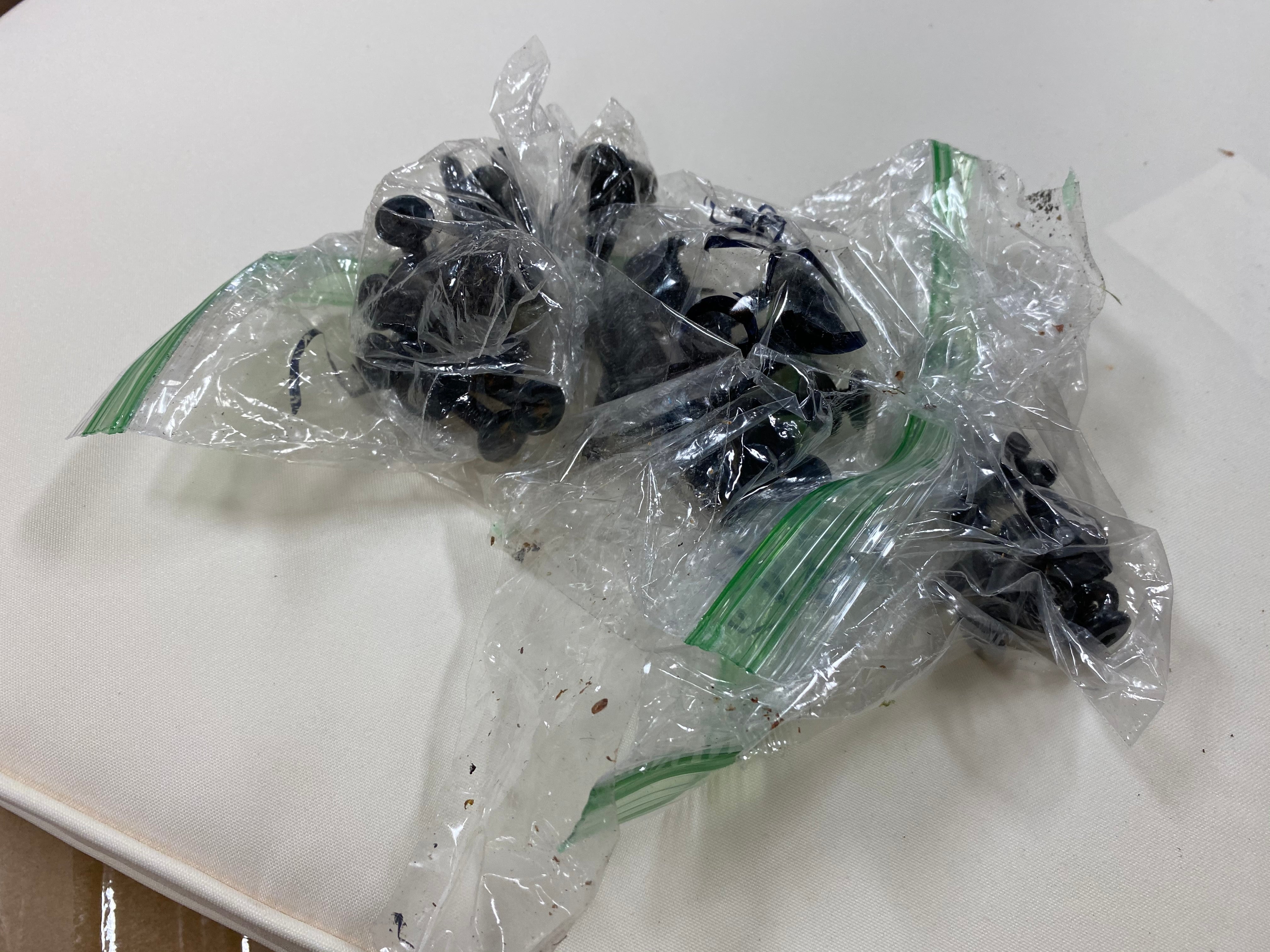 Aboka 4-Piece Black Wicker & Metal Frame Patio Set with Cushions  #SA1443