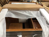 Avanity Hepburn 37-in Dark Chocolate Undermount Single Sink Bathroom Vanity with Carrera White Natural Marble Top (2 boxes) MGO108