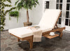 Newport Chaise Lounge with Beige Cushion CG201