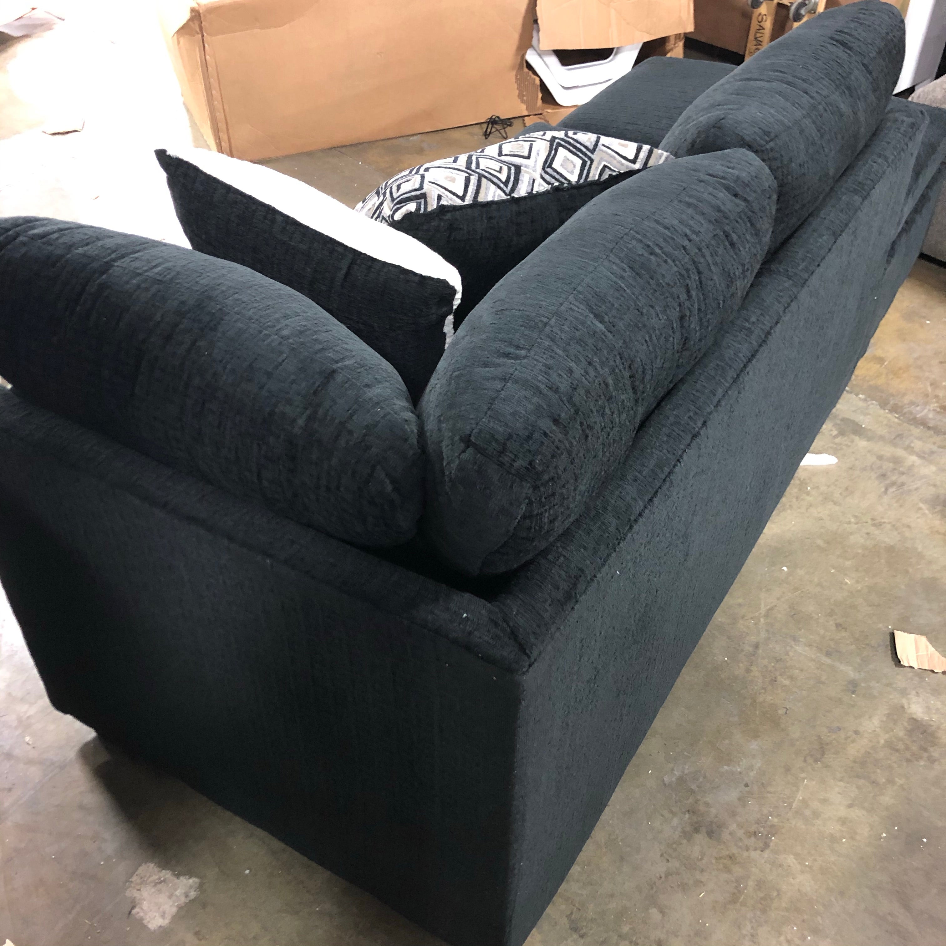 Black Chaise Lounge Piece *AS IS*