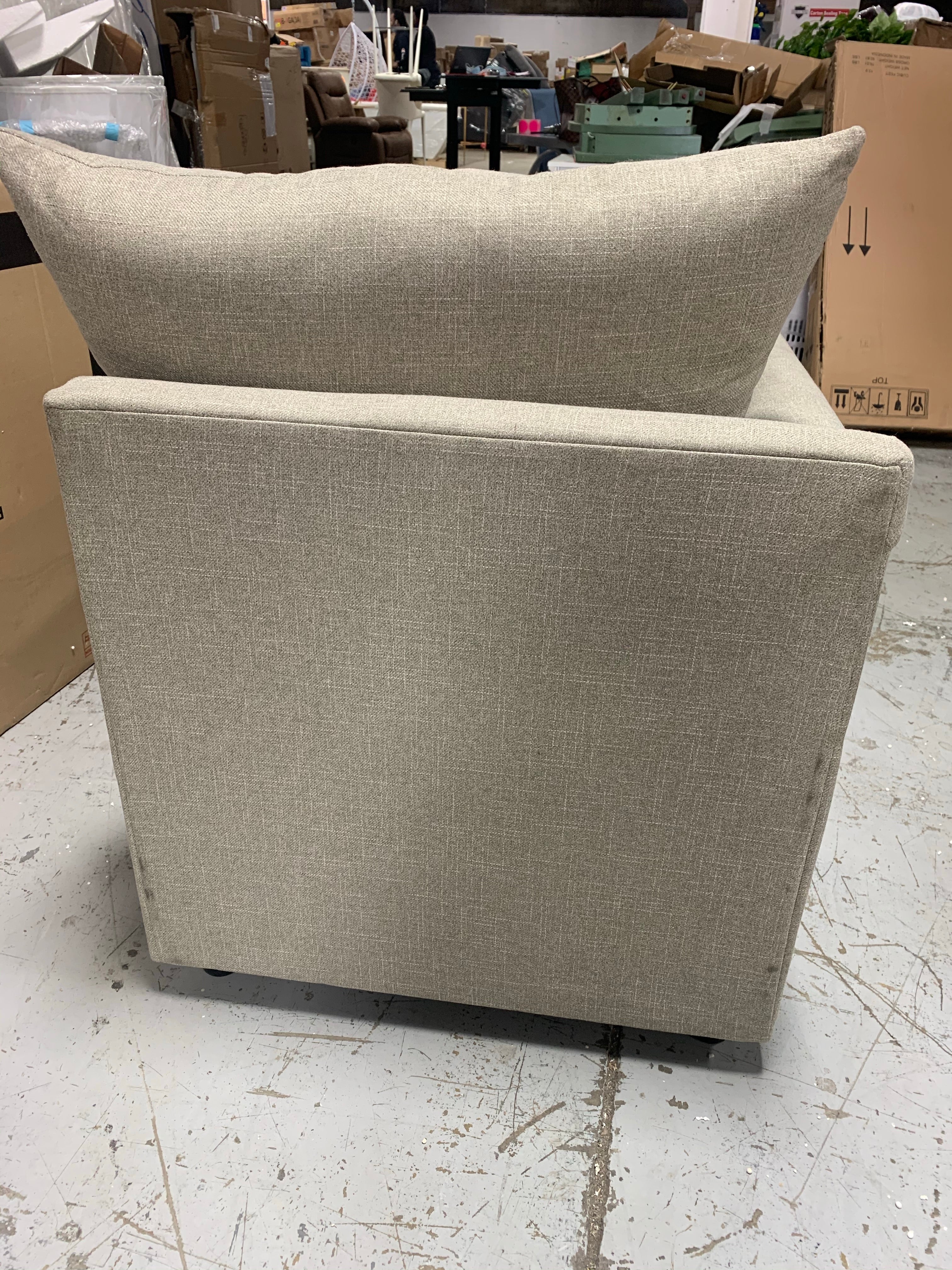 Beige Chaise Lounge Piece *As Is*