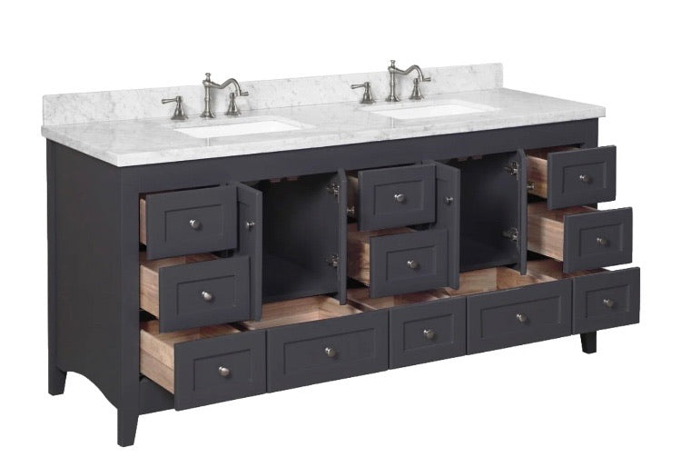 Birch Lane Prentice 72" Double Bathroom Vanity *AS IS*