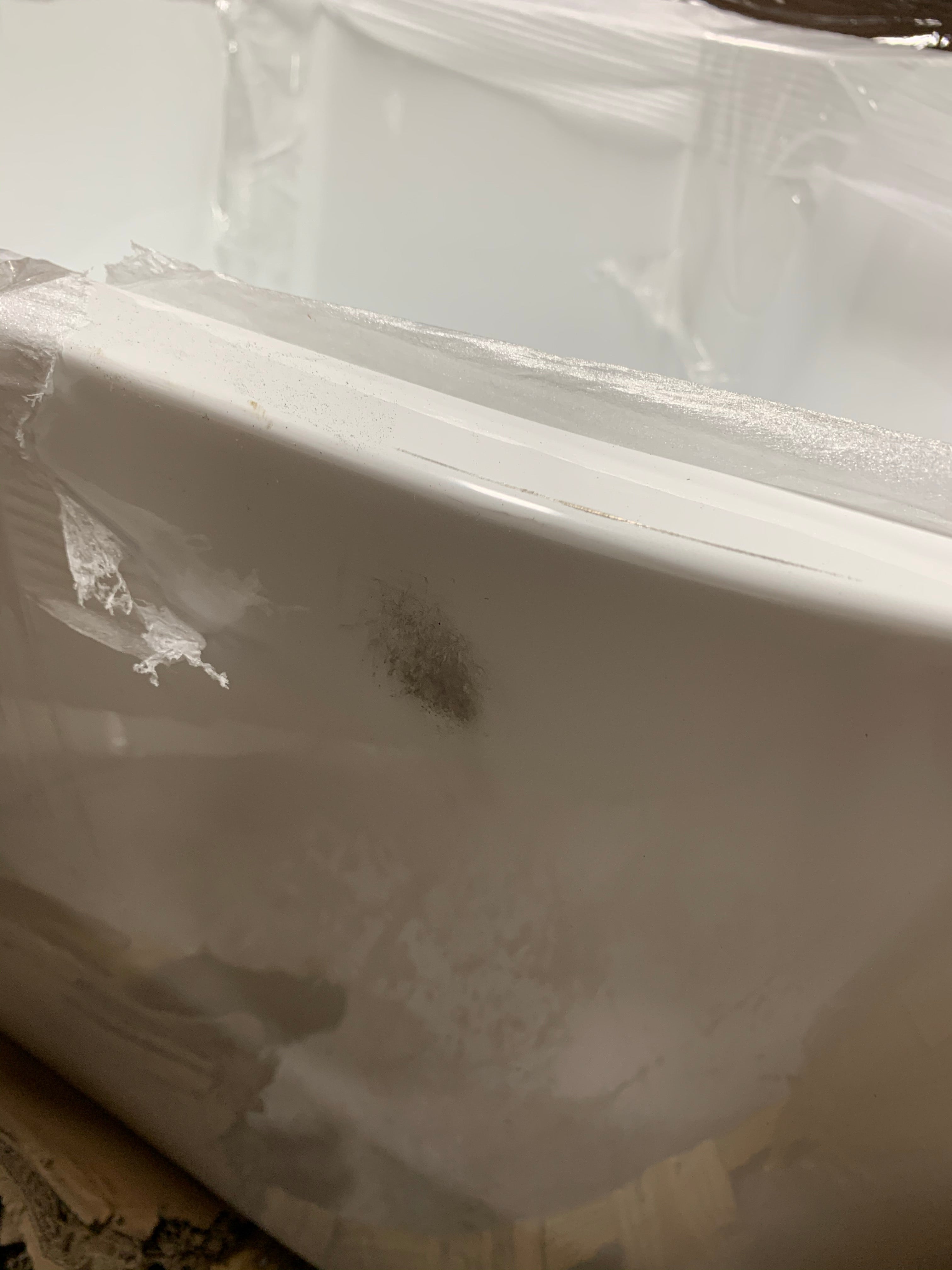 A & E Bath Acrylic Freestanding Oval Soaker Bathtub