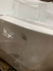 A & E Bath Acrylic Freestanding Oval Soaker Bathtub