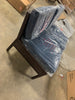 (NAVY) Naples Arm-less Finish 2 Seater