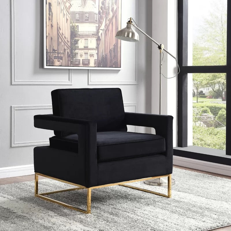 Binghamton 33.5'' Wide  Velvet Armchair K8542