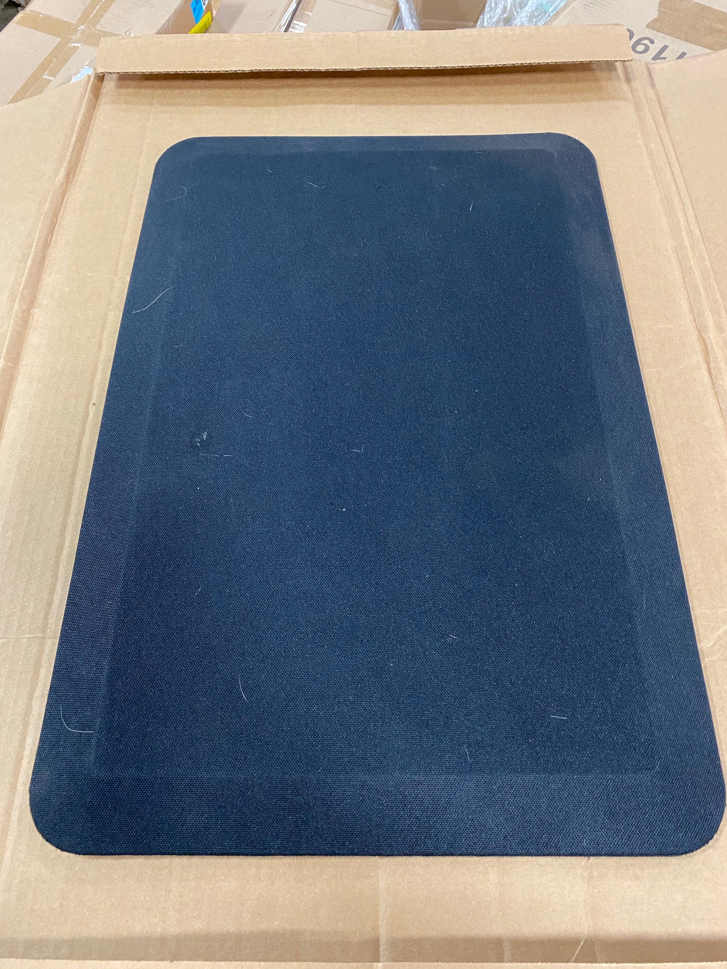 Black CraftTex Anti-Slip Straight Edge Rectangular Anti-Fatigue Mat  #SA837