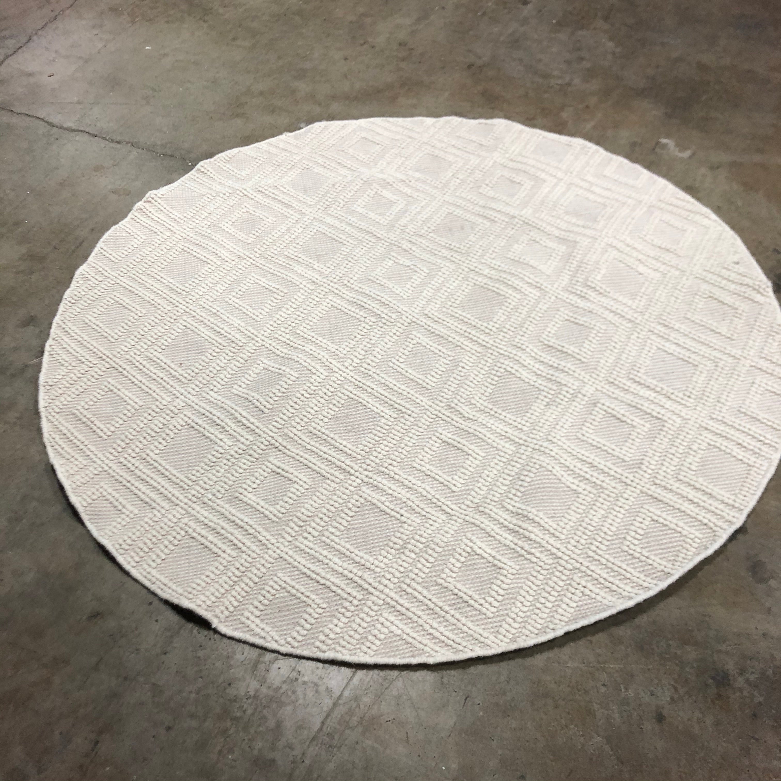 6' x 6' Safavieh Handmade Vermont Michala Wool Rug CG1287