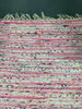 Rag Rug Light Pink/Multi 5' x 7' Area Rug #115R