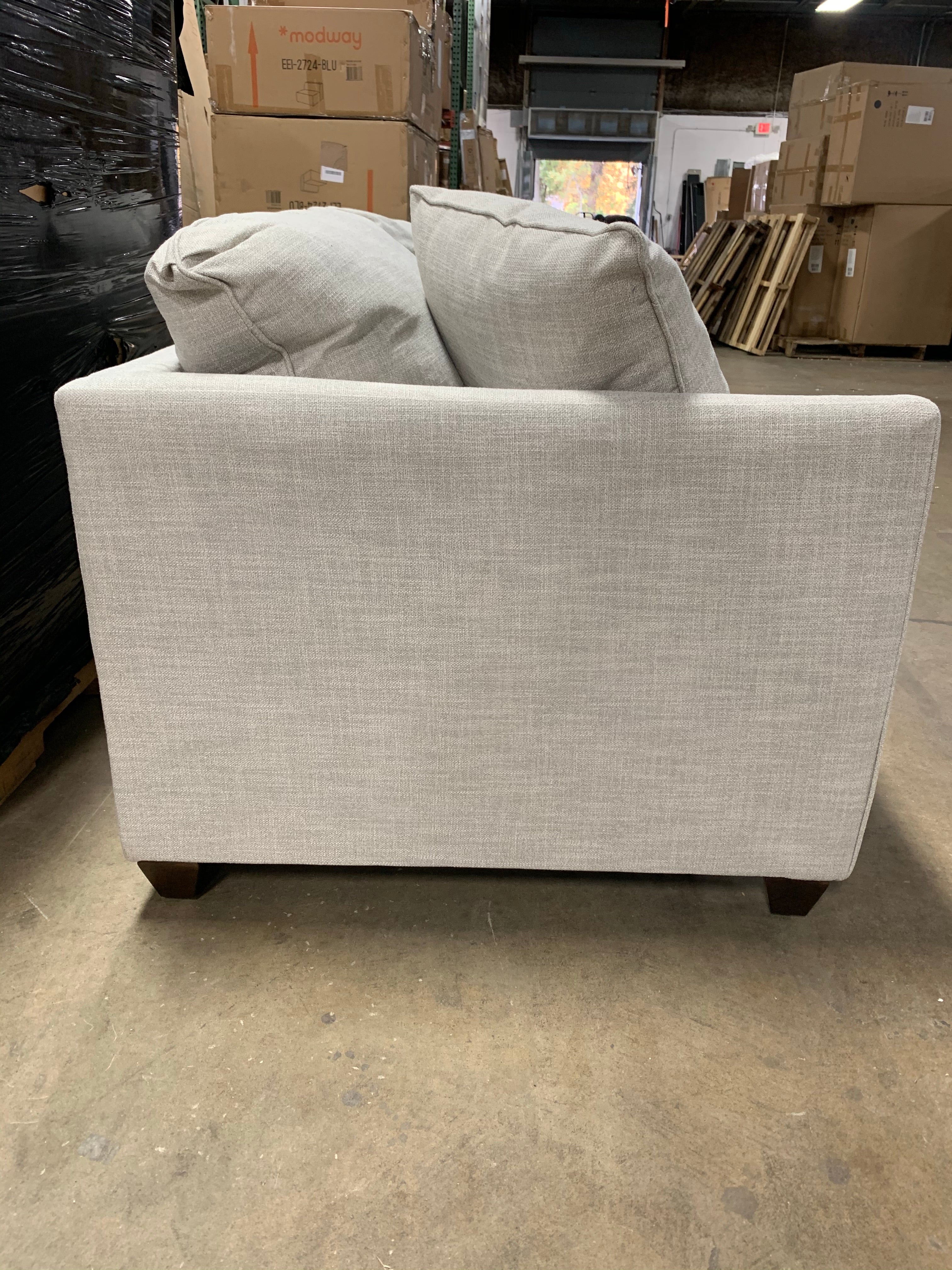 Sarah 77" Square Arm Sofa