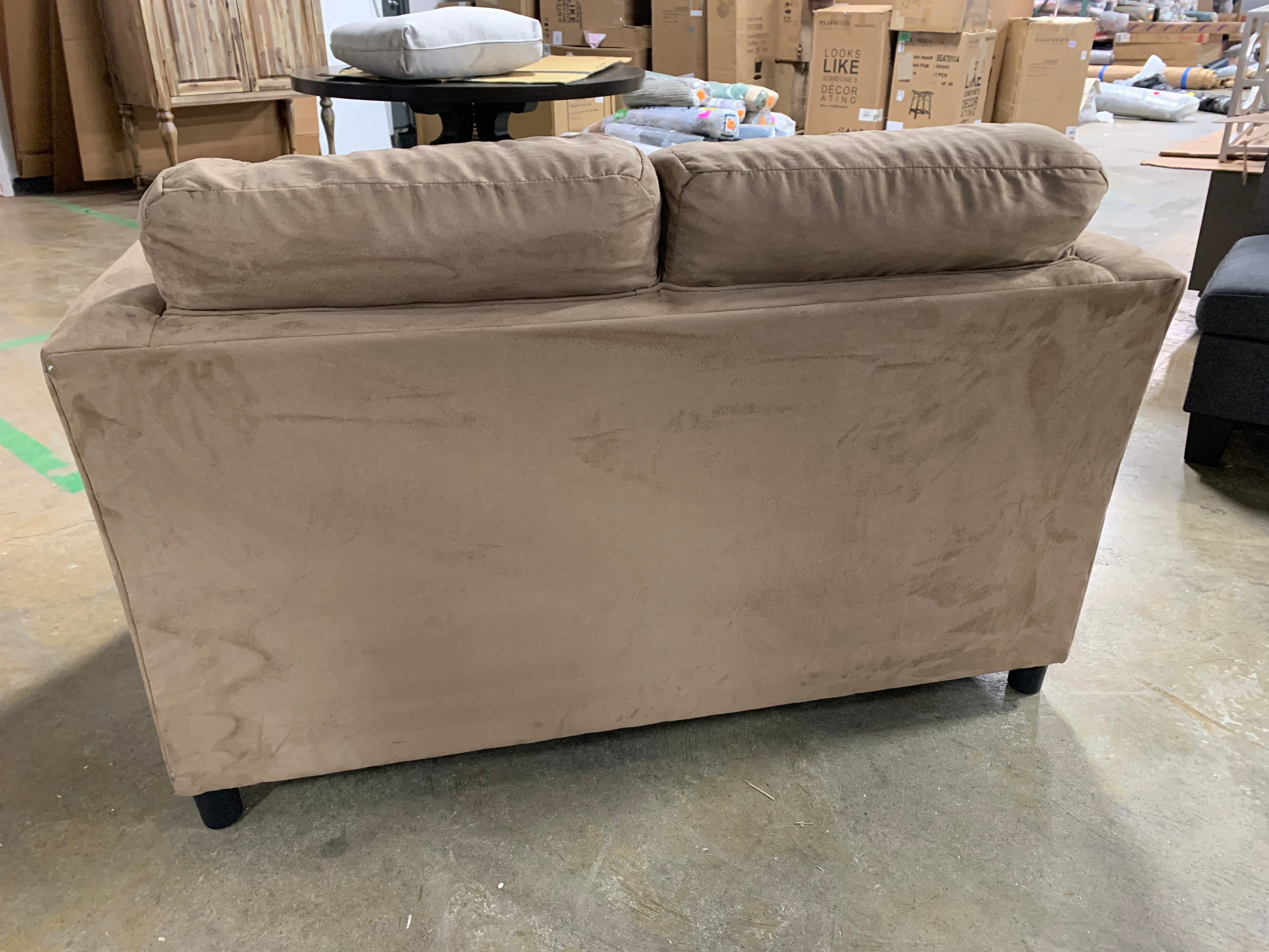 55" Square Arm Loveseat