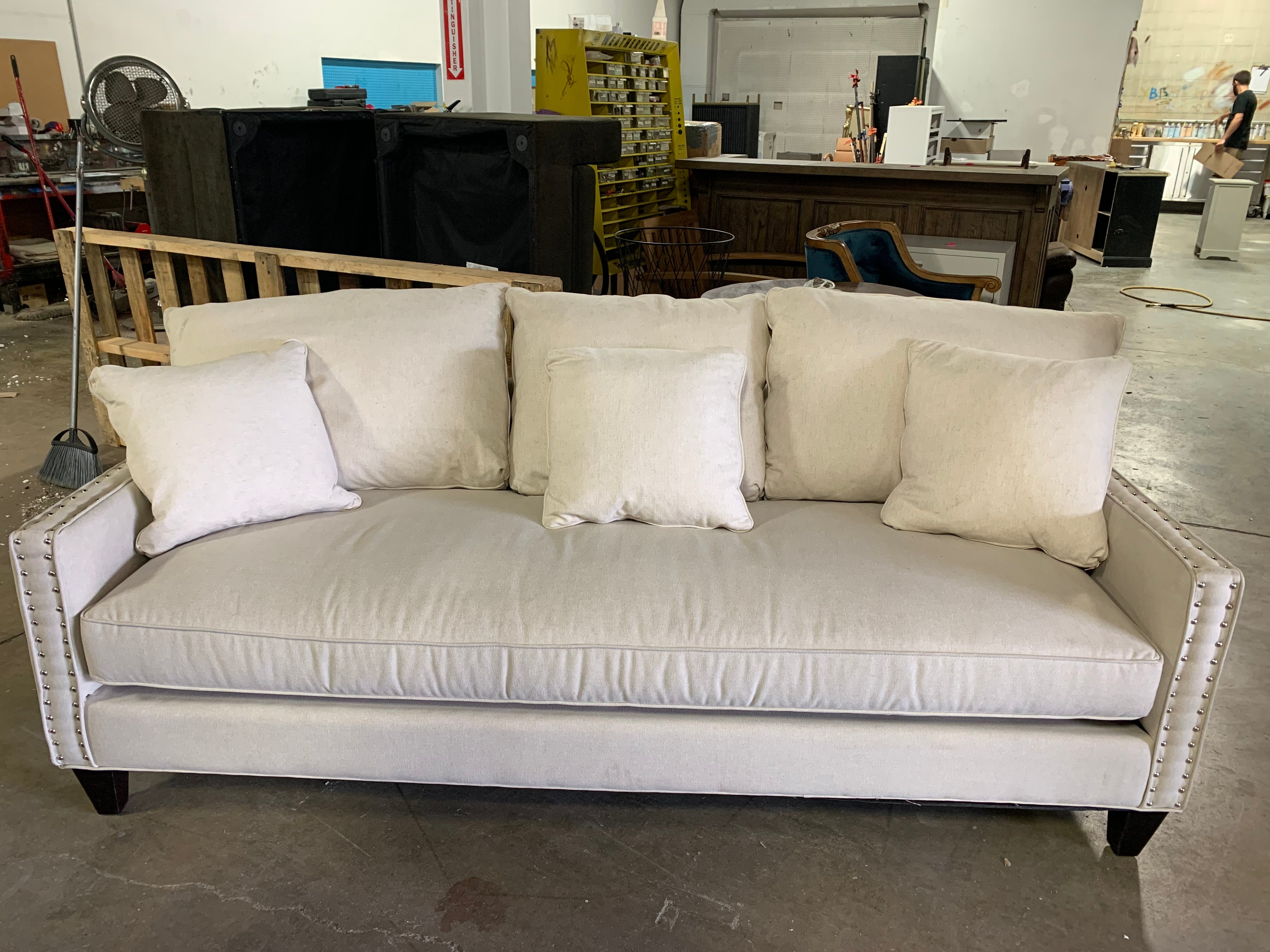 83" Nailhead Trim Sofa