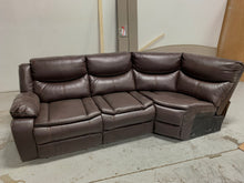 Load image into Gallery viewer, Leather Reclining Sectional Piece
