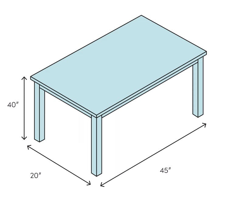 White/Concrete Ashton Dining Table CG1839