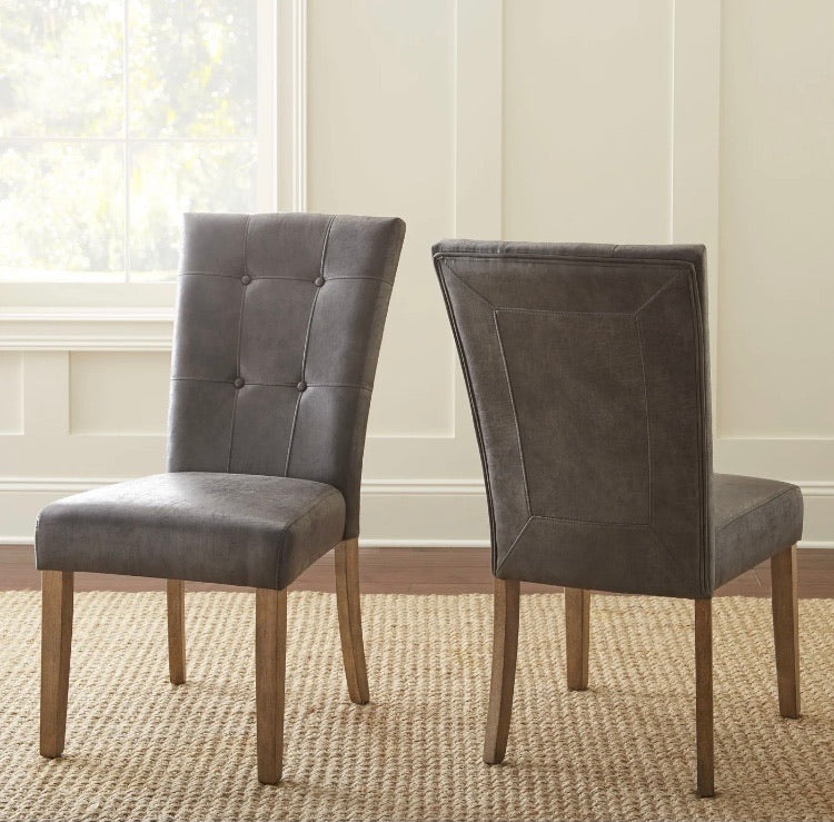 (Set of 2) Chugwater Tufted Upholstered Side Chairs CG1802
