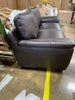 Abbyson Sedona Brown Top Grain Leather Sofa