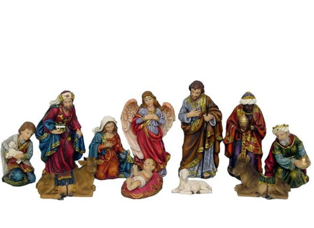 11 Piece Nativity Set LX5533