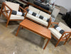 Delray 4 Piece Sofa Seating Group with Cushions