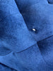 86” Blue Velvet Sofa