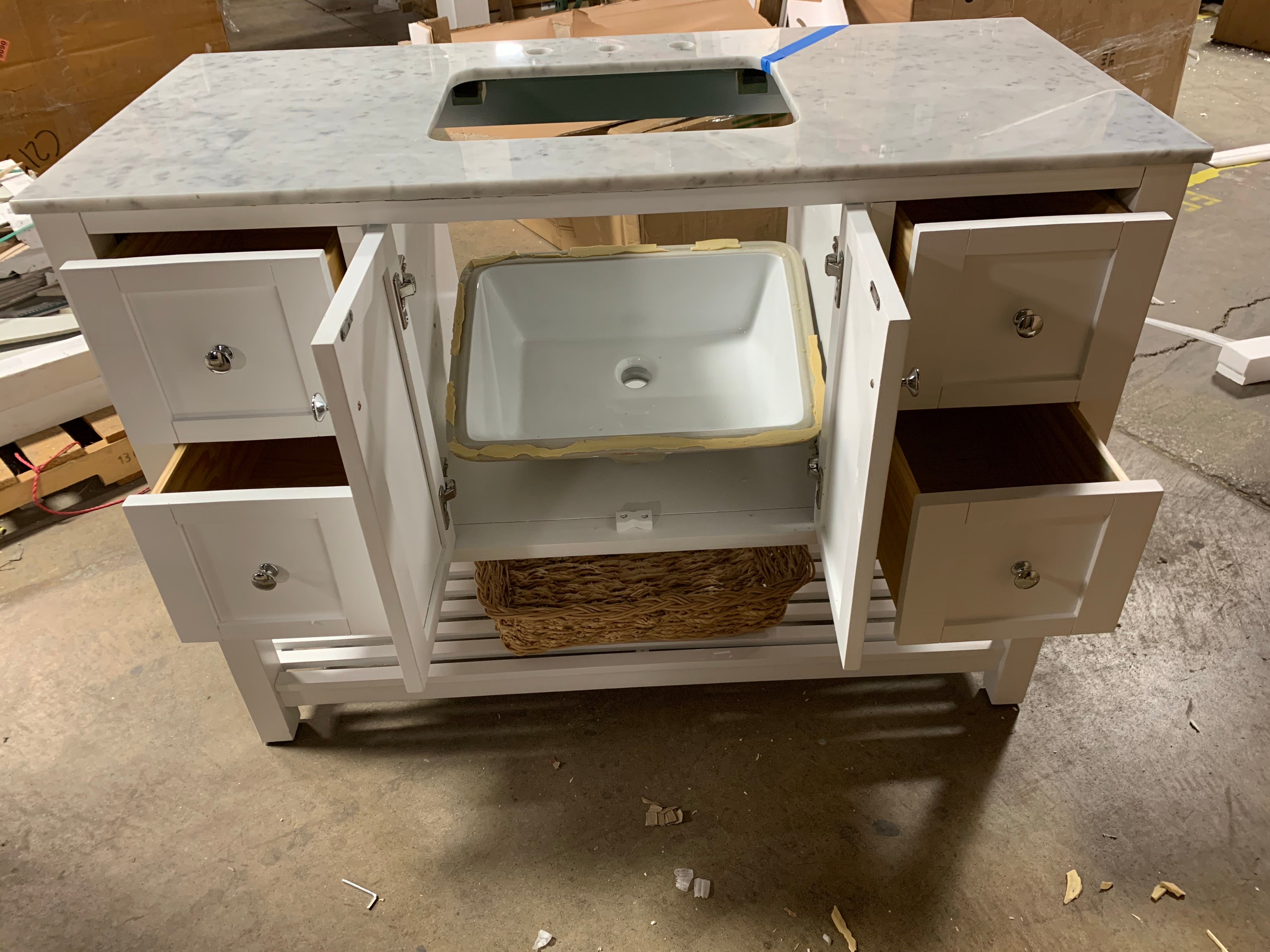 Binne 48" Single Bathroom Vanity Set *AS-IS*