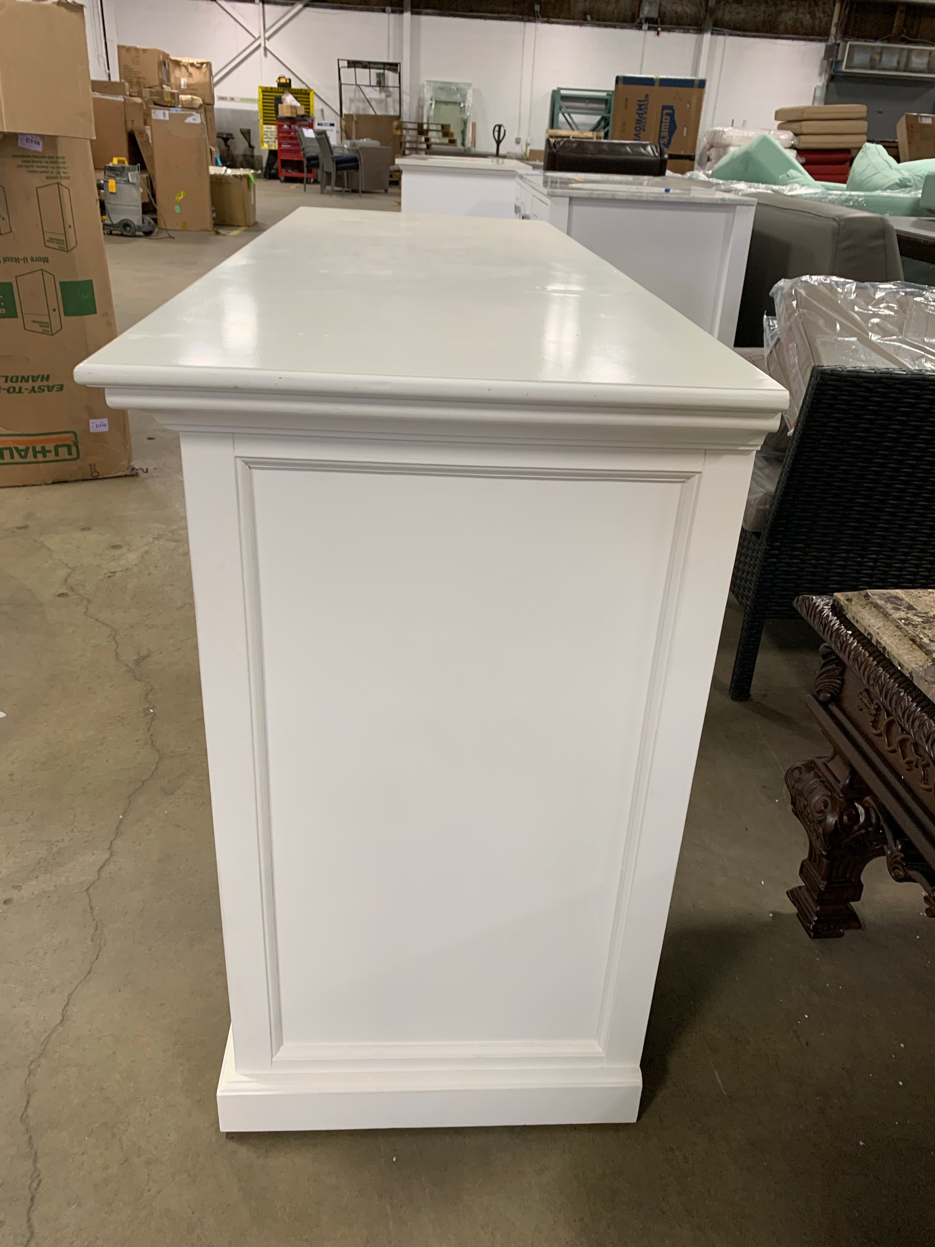 NovaSolo Halifax Classic Buffet in Pure White