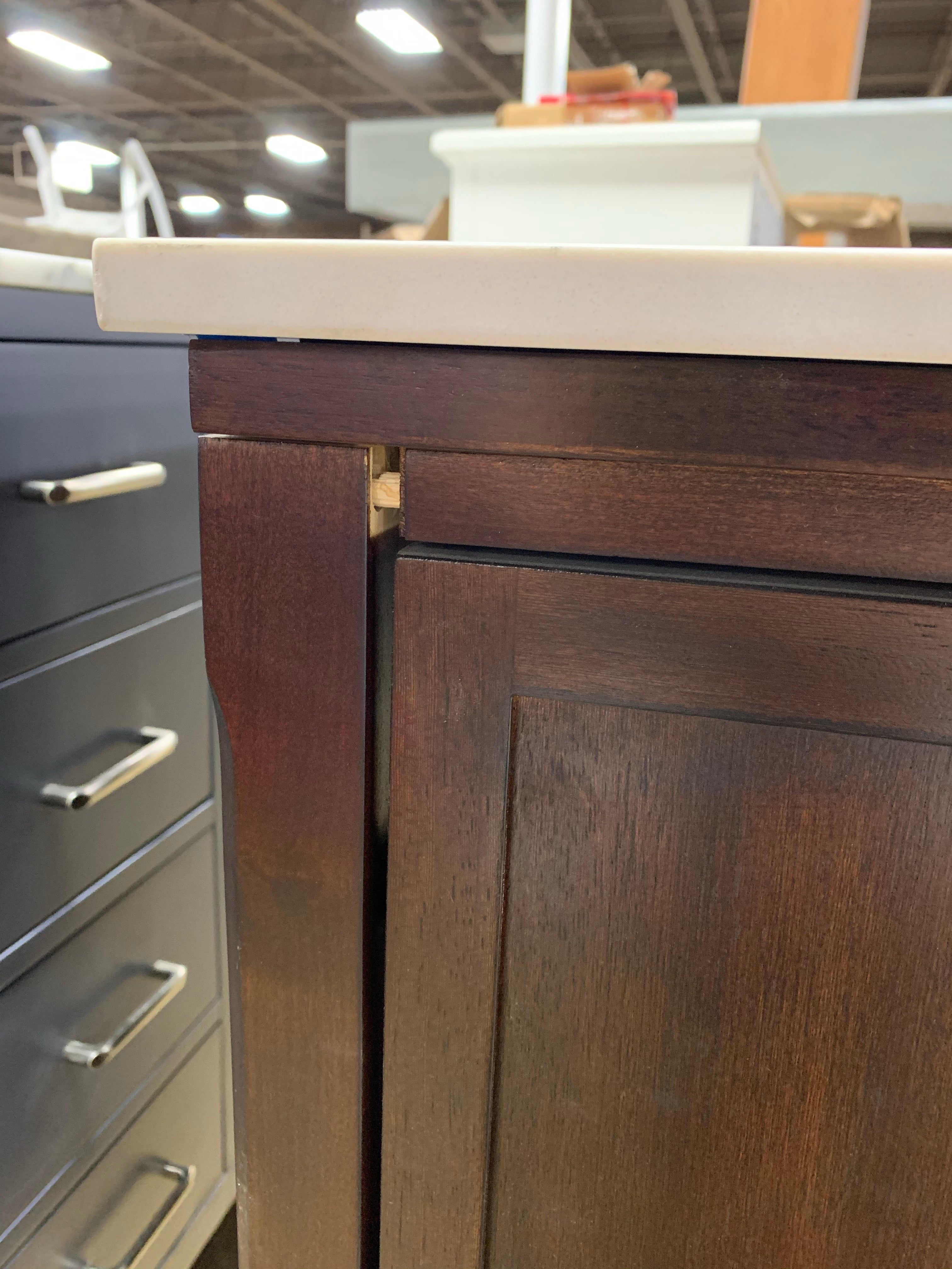 30" Brown Single Vanity *As Is*