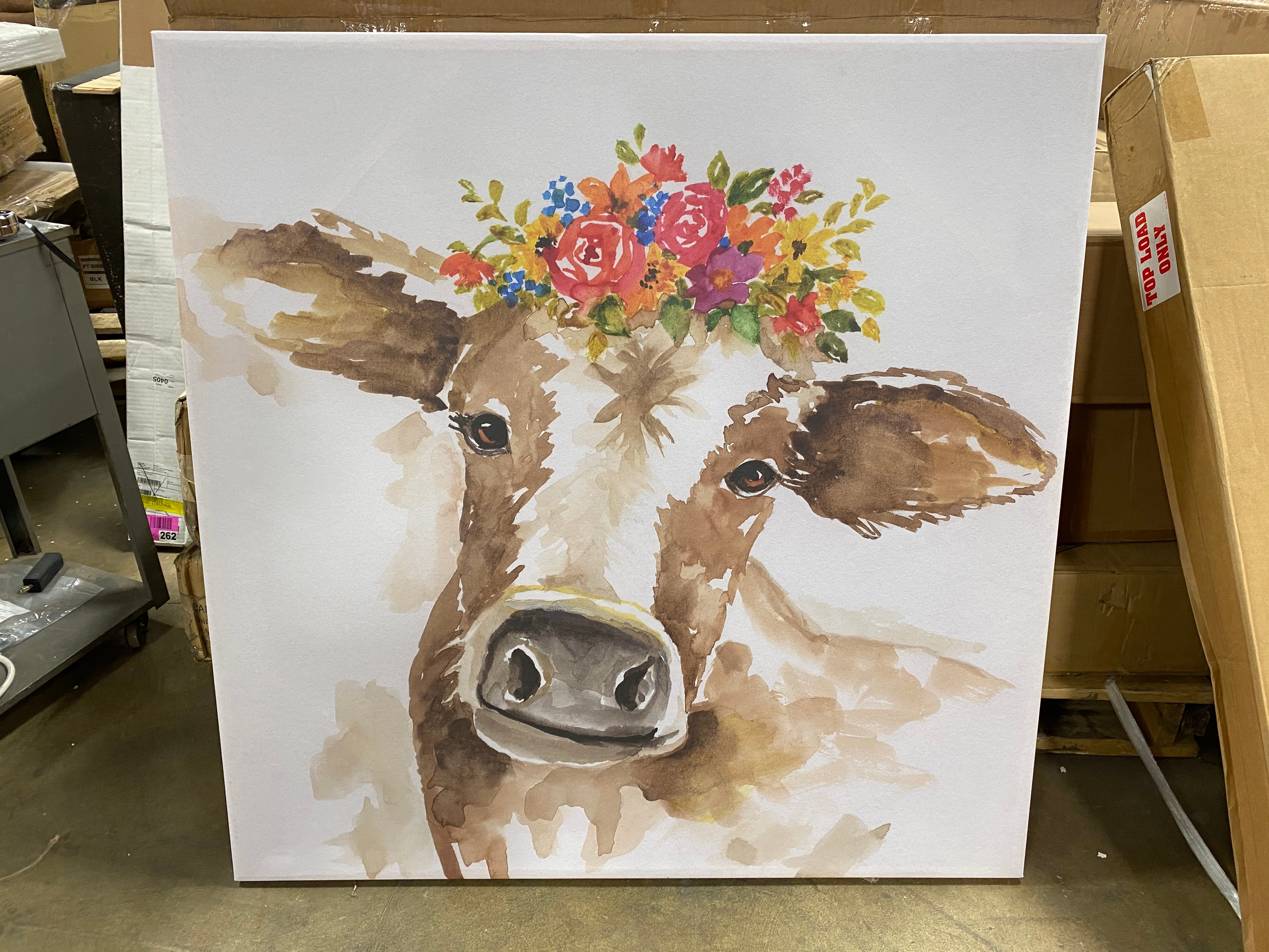'Miss Daisy' - Painting on Wrapped Canvas  #SA830