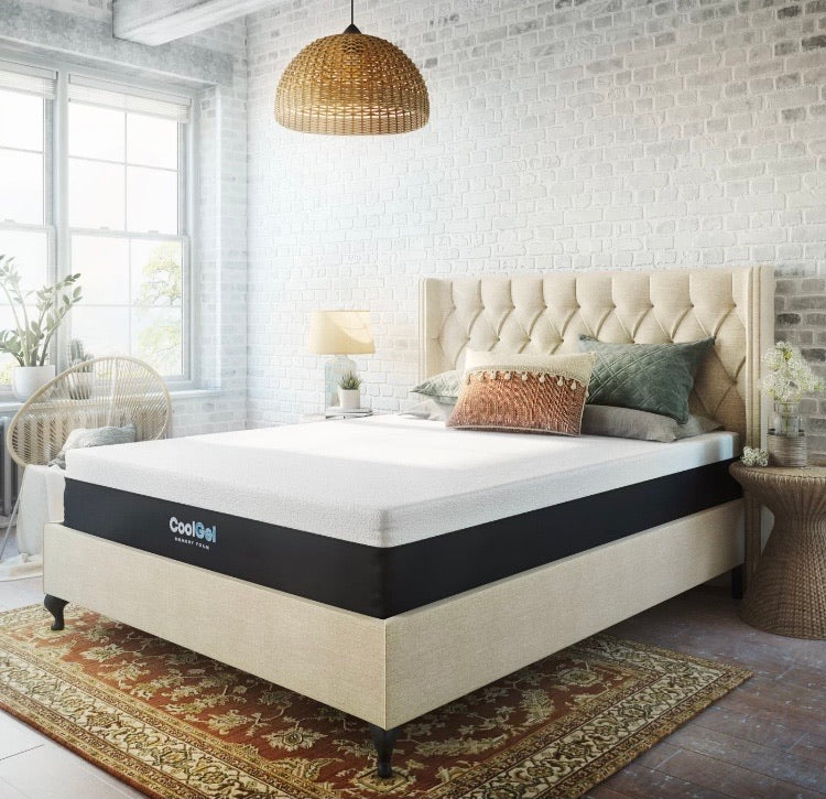 (Full) Cool Gel 12" Medium Gel Memory Foam Mattress CG1793