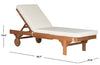 Newport Chaise Lounge with Beige Cushion CG201
