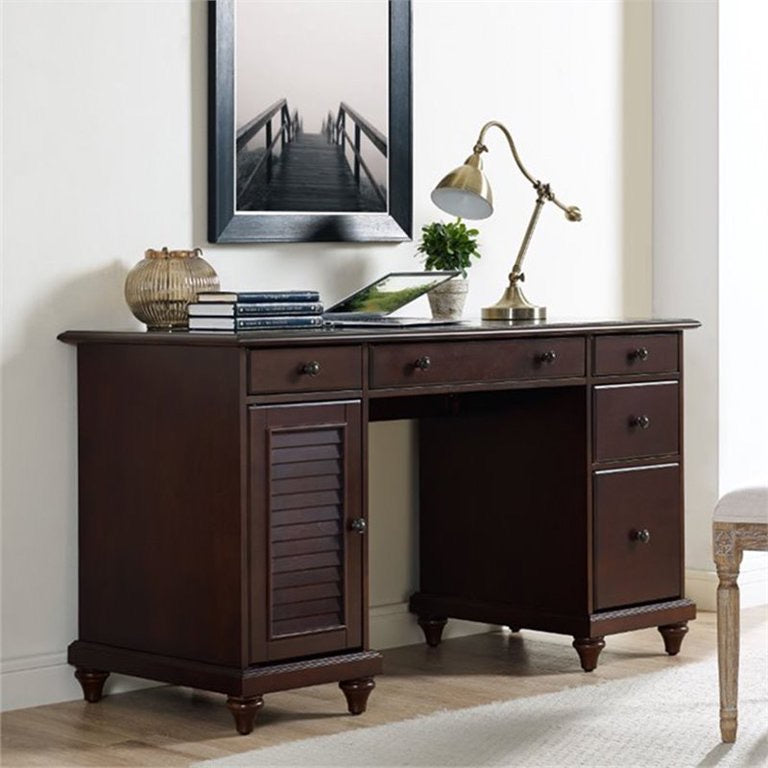 Palmetto Computer Desk, Espresso (#K4721)
