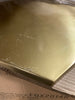 Aurea End Table, Gold *AS IS* (#K2645)