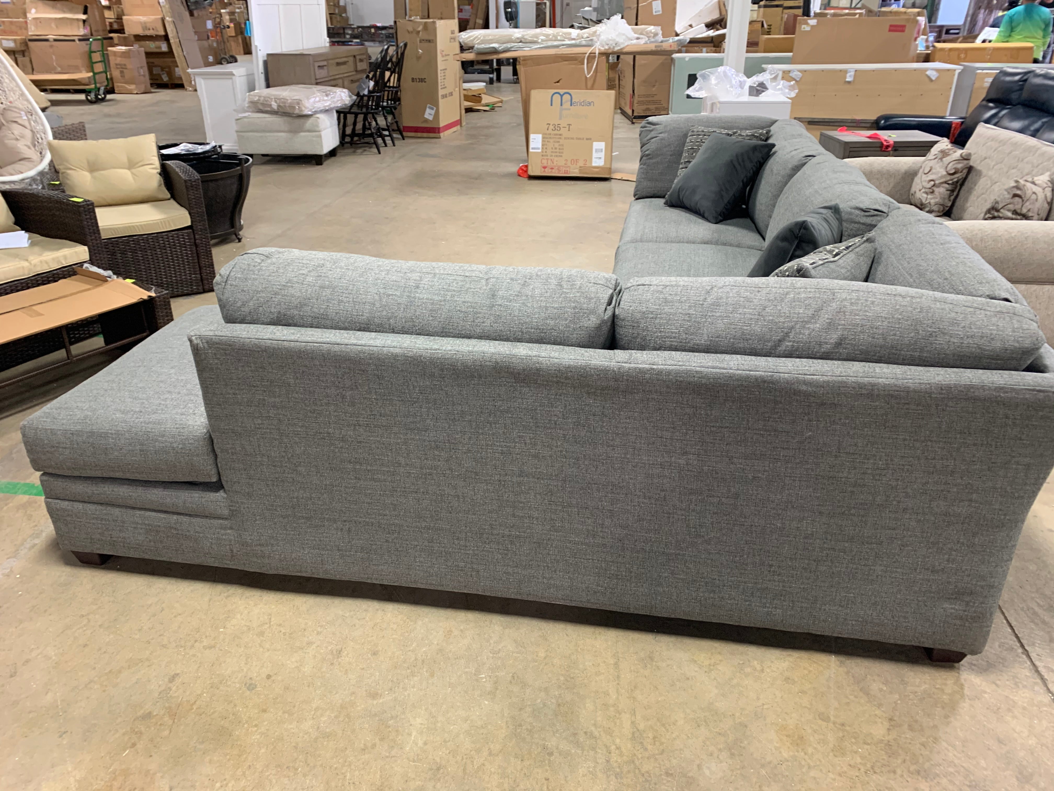 Perrault 130" Right Hand Facing Sectional