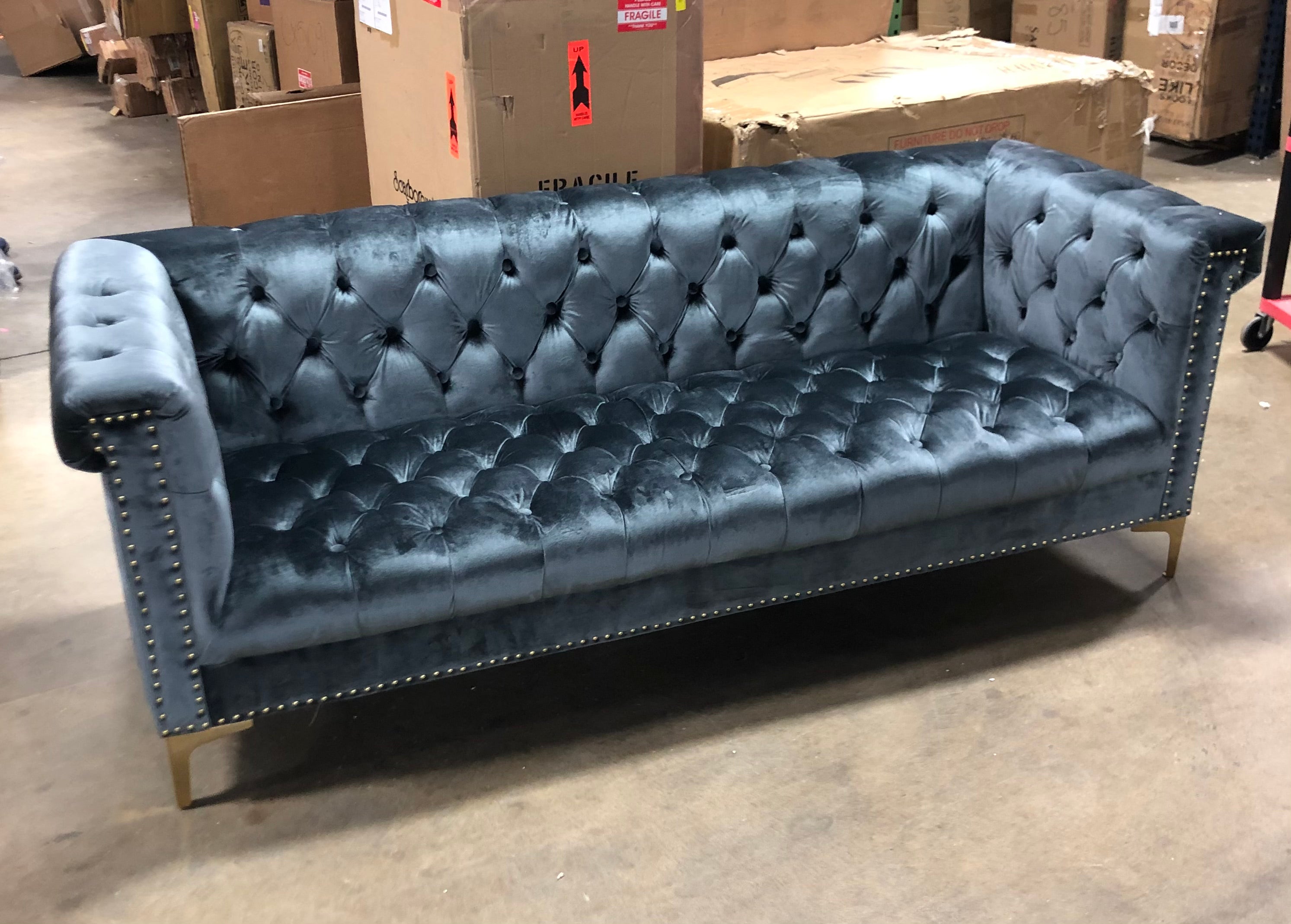 Bea Velvet Sofa