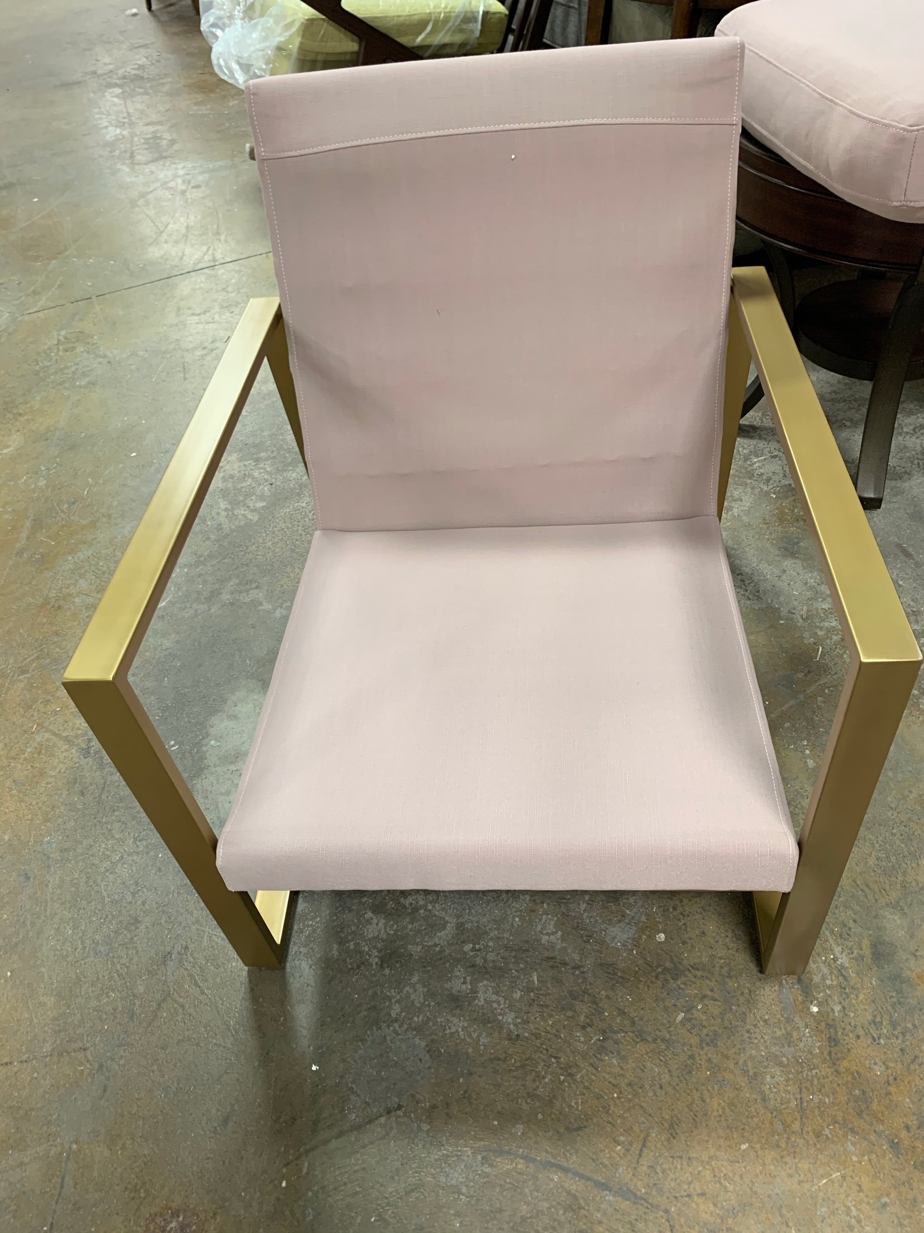 Blush Pink Armchair