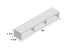 Moats Floating TV Stand for TVs up to 78