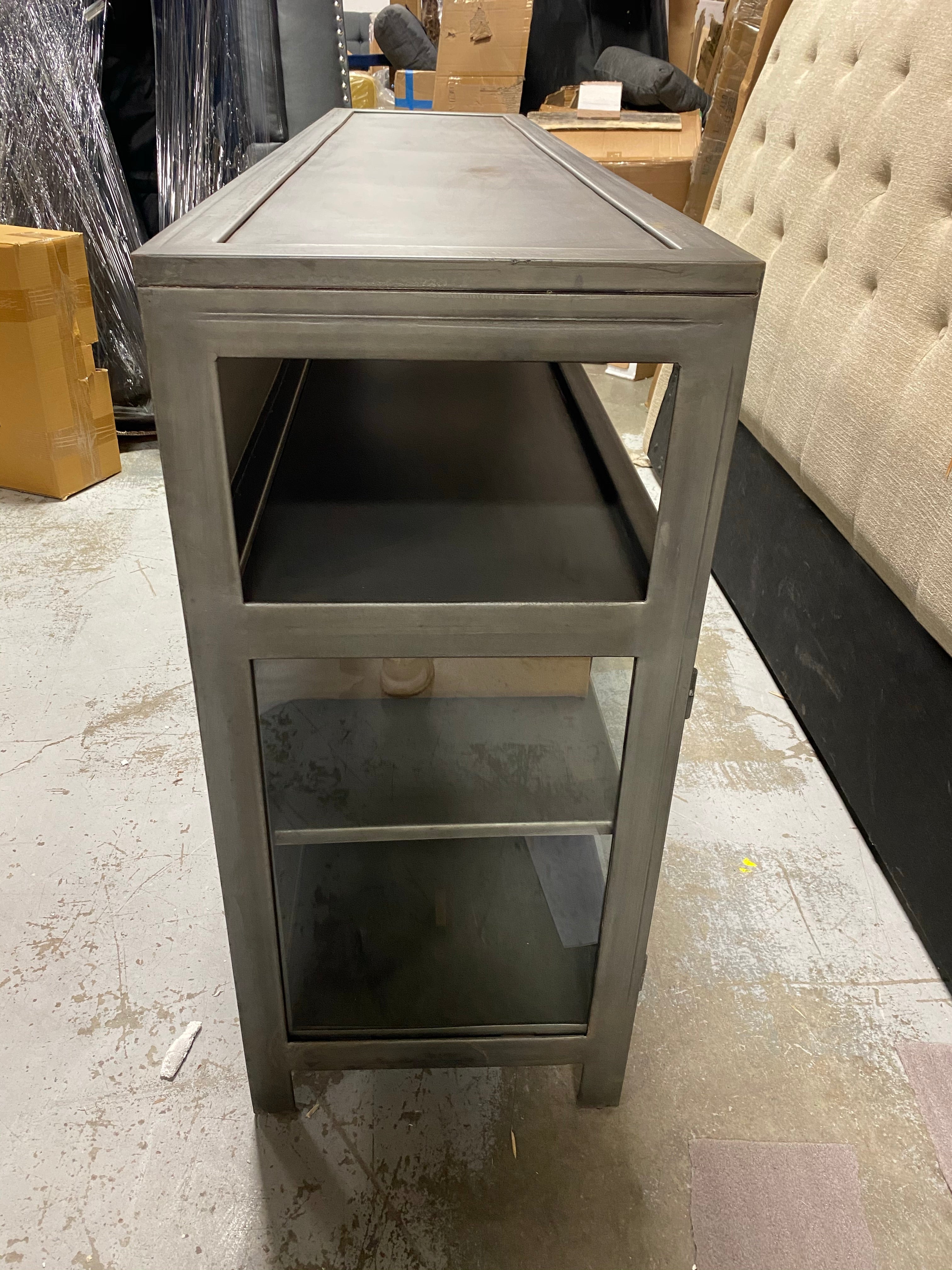 Black Selvidge TV Stand for TVs up to 75"