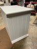 White Lon 3 - Drawer Nightstand *AS-IS*